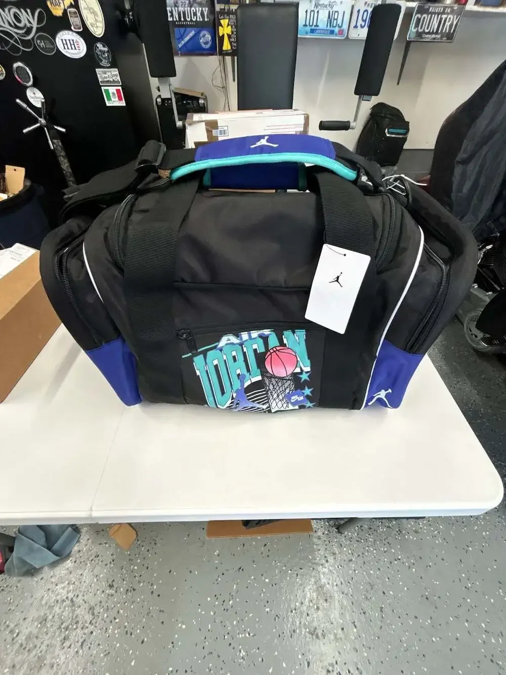 Jordan Jumpman Duffel Bag Black Multi O/S